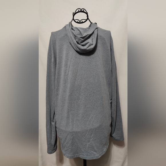 Under Armour Thin Gray Hooded Shirt - Size 3XL - Picture 4 of 8